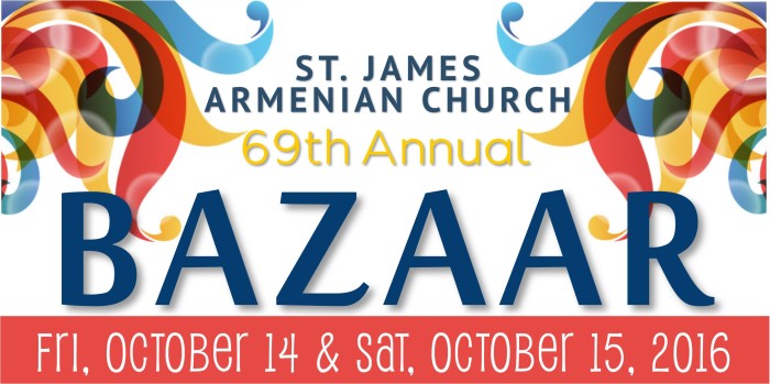 69th Annual Bazaar – Menus