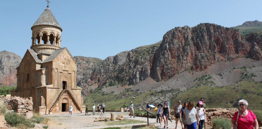 Pilgrims Arrive in Armenia