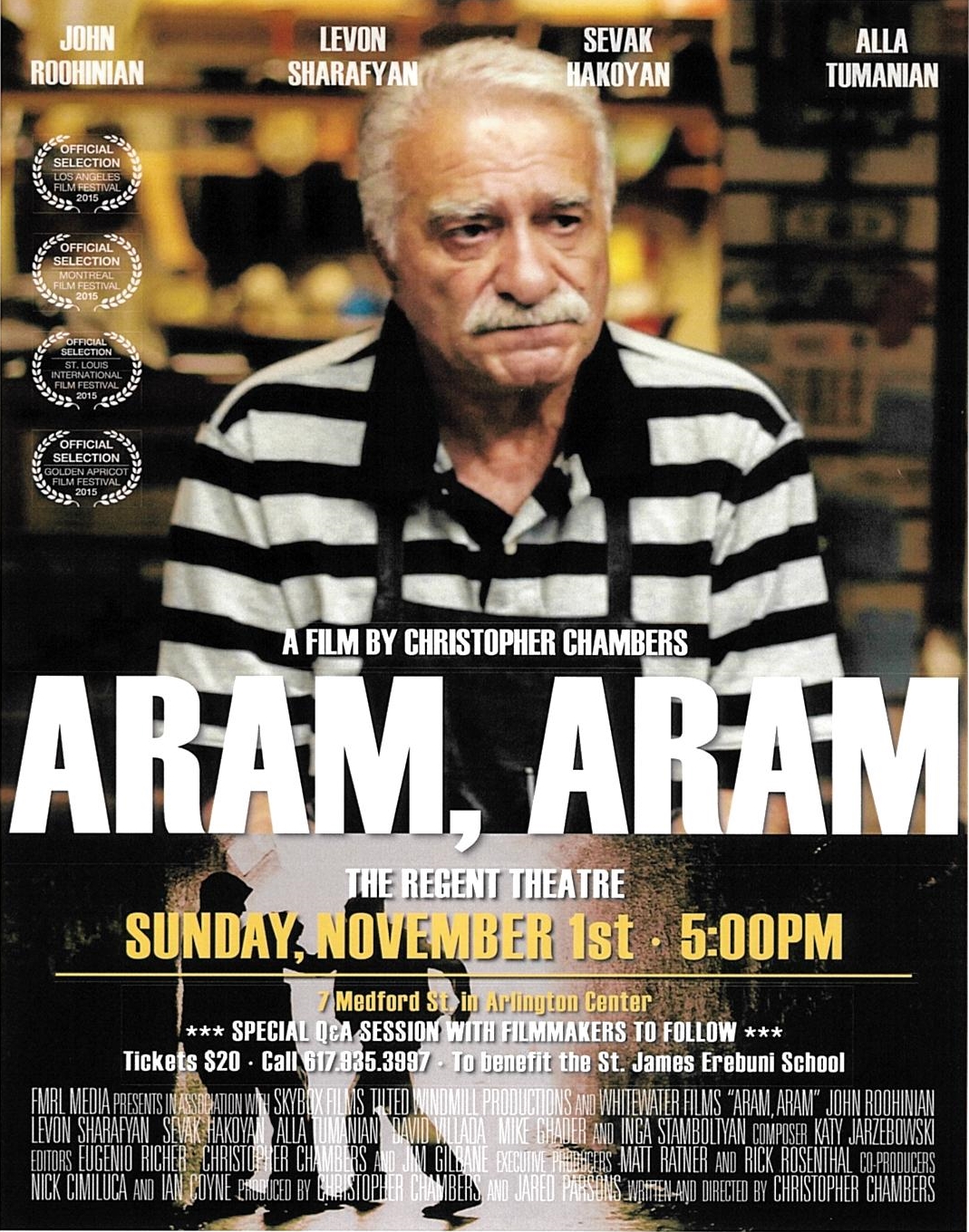 Events “Aram, Aram” Film Screening