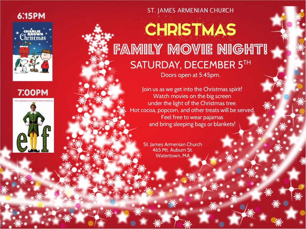 Upcoming Events Family Movie Night Christmas Edition