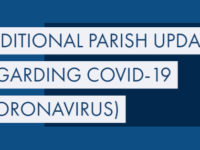Parish Update Regarding COVID-19/Coronavirus