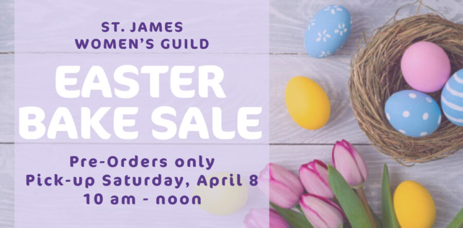 Easter Bake Sale – Pre-Order Only