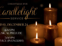 Christmas Eve Candlelight Service