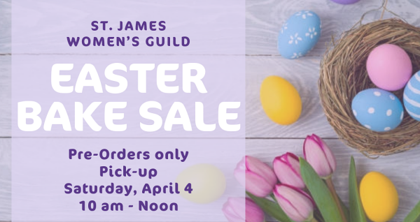 Easter Bake Sale