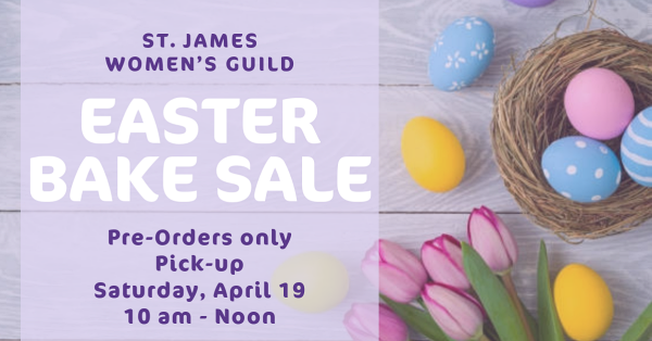 Easter Bake Sale